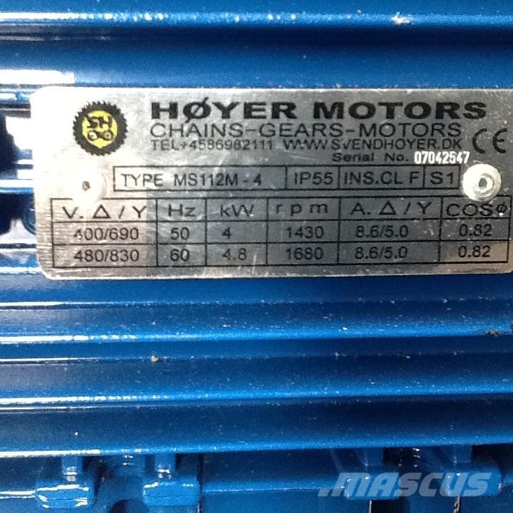  4,0 kW Høyer E-Motor Motoren