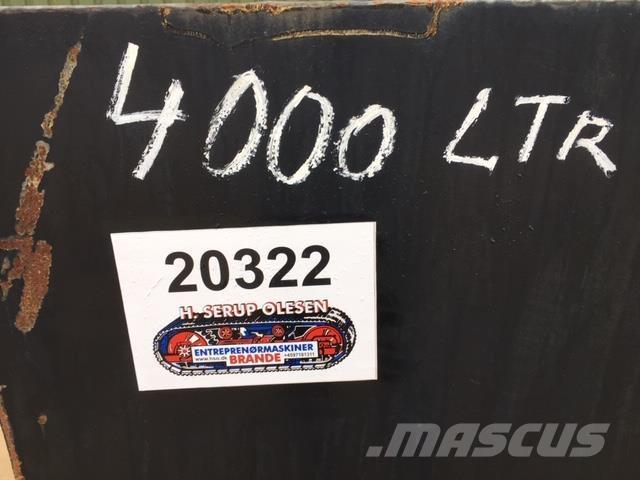  4000 Ltr. Tank Overige componenten