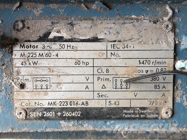  45 kW Asea E-motor Motoren