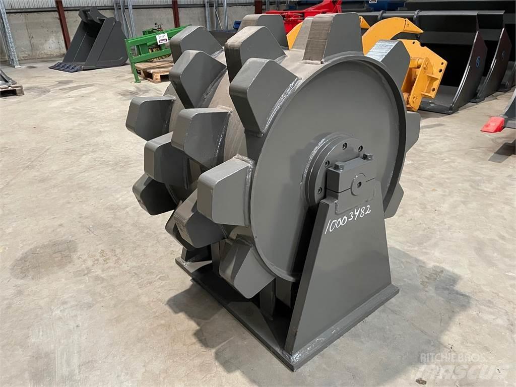  650 mm Kompaktorhjul Bandenwalsen