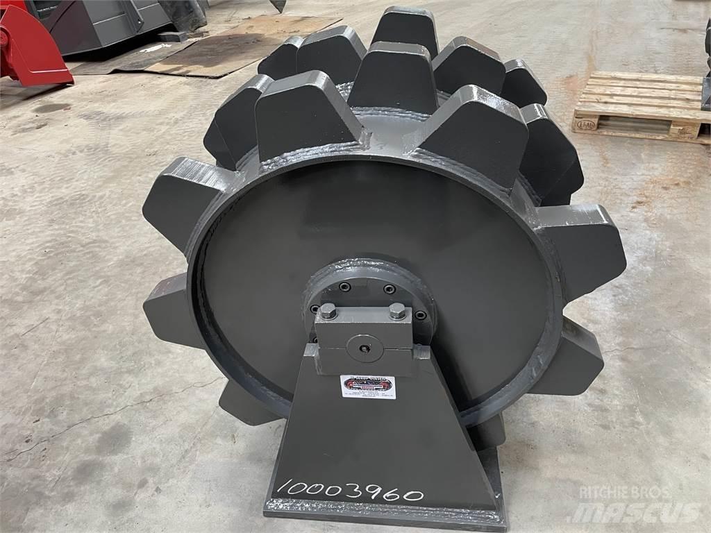  650 mm kompaktorhjul Bandenwalsen