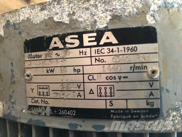  7,5 kW Asea E-Motor Motoren