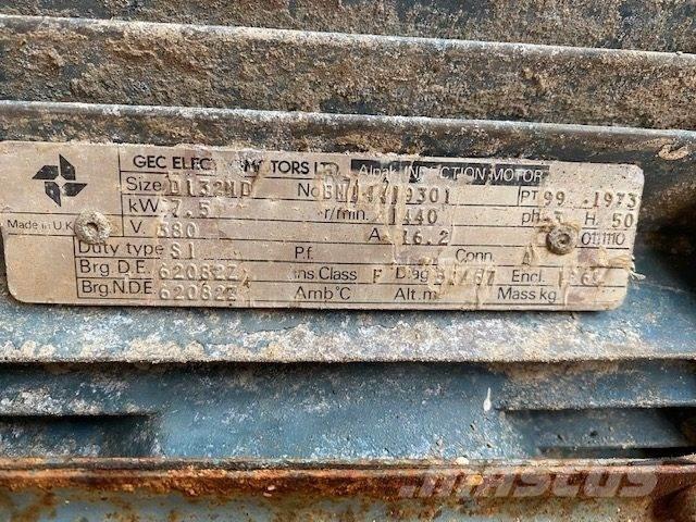  7,5 kW GEC D132ND E-Motor Motoren