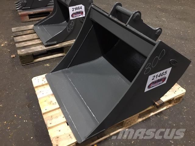  800 mm Graveskovl ex. Demo Bakken