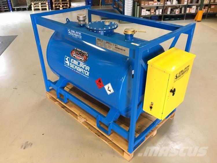  910 Ltr. Dieseltank Overige componenten