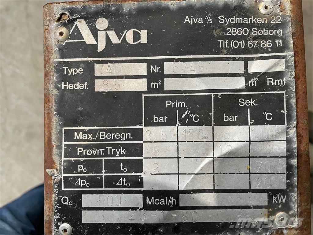  Ajva Type A varmeveksler Scheepsmotoren