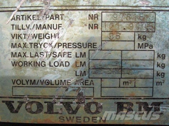  Asfaltskærer fabr. Volvo Overige componenten