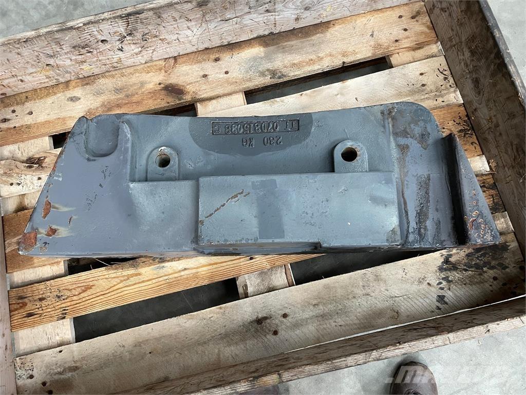  Ballastklods ex. Volvo EC88 Overige componenten
