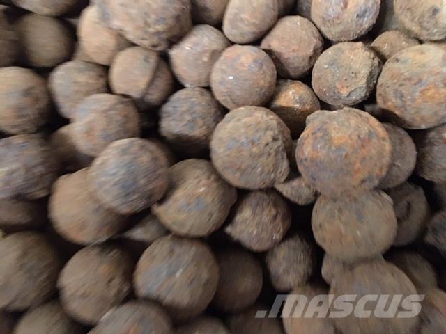  Ballastkugler - ca. 10 ton Overige componenten