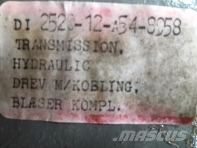  Blæser ex. MTU Overige componenten