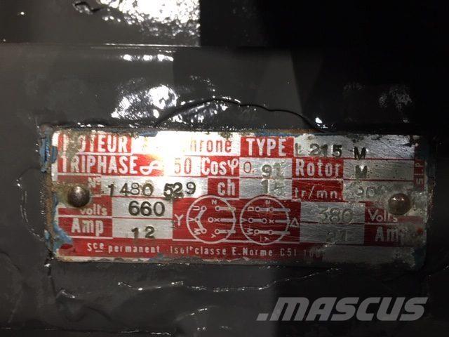  Blæser med e-motor Overige componenten