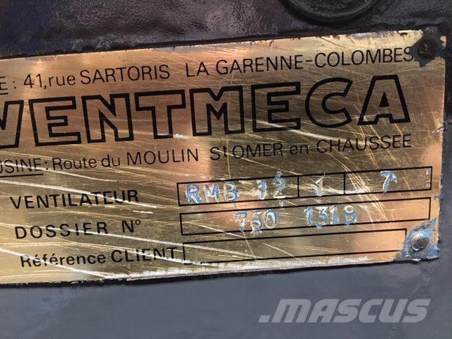  Blæser med e-motor Overige componenten