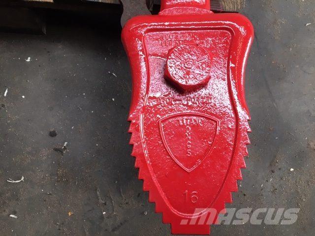  Borerørsspænder Fabr. Titan Overige componenten