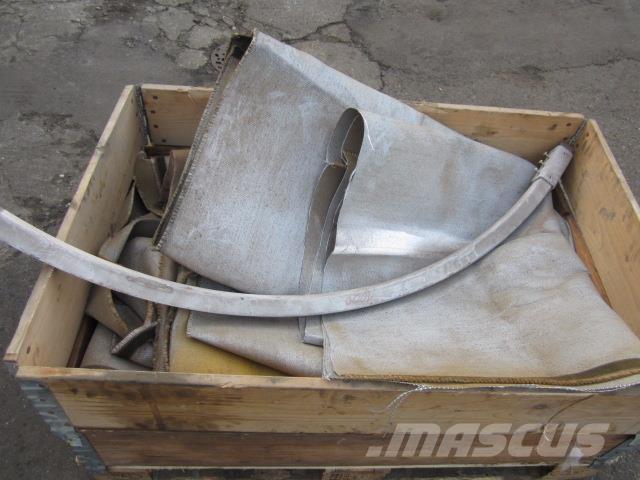  Brandhæmmende forhæng Overige componenten