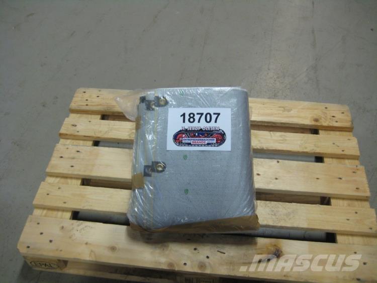  Brandhæmmende forhæng Overige componenten