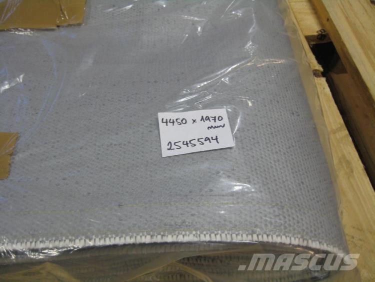  Brandhæmmende forhæng Overige componenten