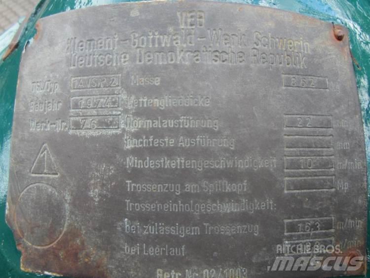  Capstan spil VEB 1AVSP2 Takels, lieren en materiaalliften