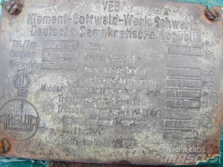  Capstan spil VEB 1AVSP3 Takels, lieren en materiaalliften