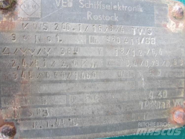  Capstan spil VEB 1AVSP3 Takels, lieren en materiaalliften