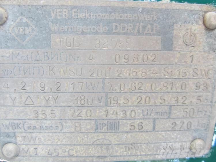  Capstan spil VEB TGL 32755 Takels, lieren en materiaalliften