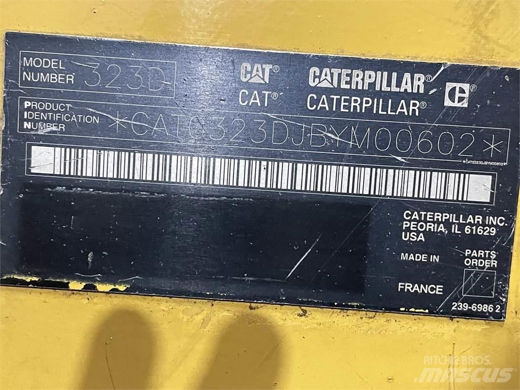 CAT 323D monobom Overige componenten