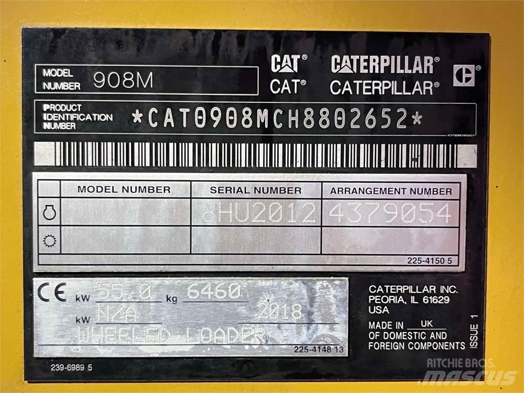 CAT 908M Frontramme Overige componenten