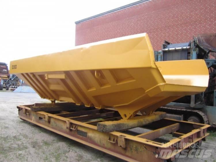 CAT D350D dumperkasse, brugt Mini Dumpers