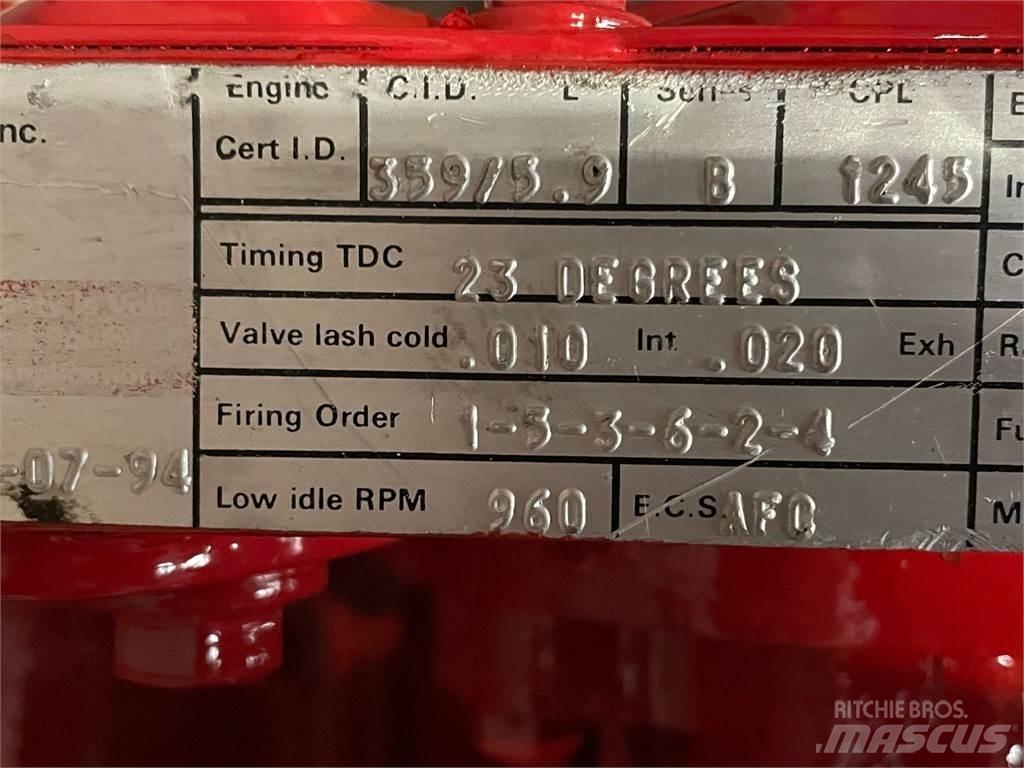 Cummins 6BT5,9-C motor Motoren