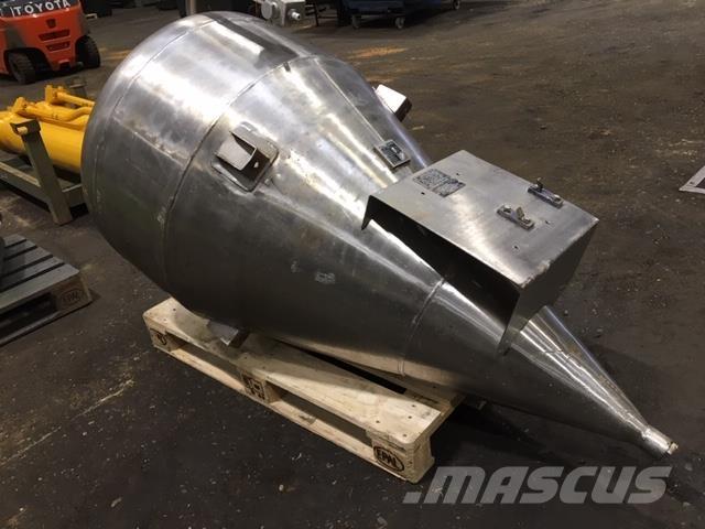  Cyklon, rustfri Overige componenten