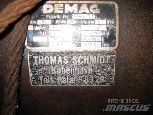 Demag spil 3 ton Takels, lieren en materiaalliften