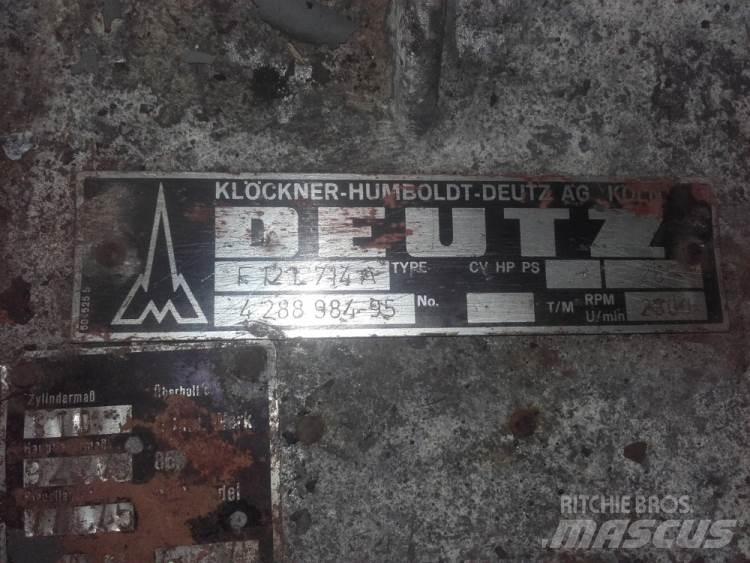 Deutz F12L 714A motor Motoren