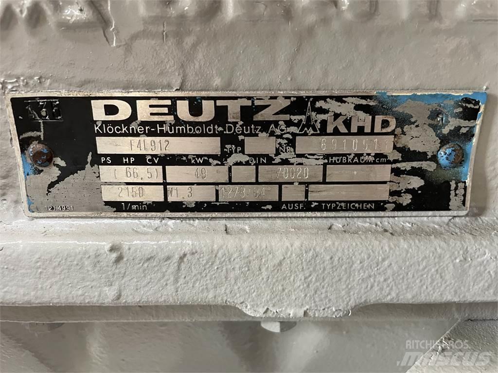 Deutz F4L 912 motor Motoren