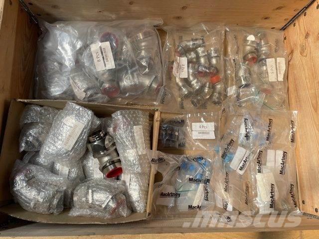  Div. nye fittings - 1/2 palle Overige componenten