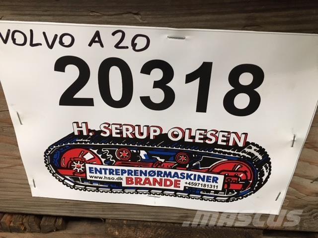  Diverse dele ex. Volvo A20 Overige componenten