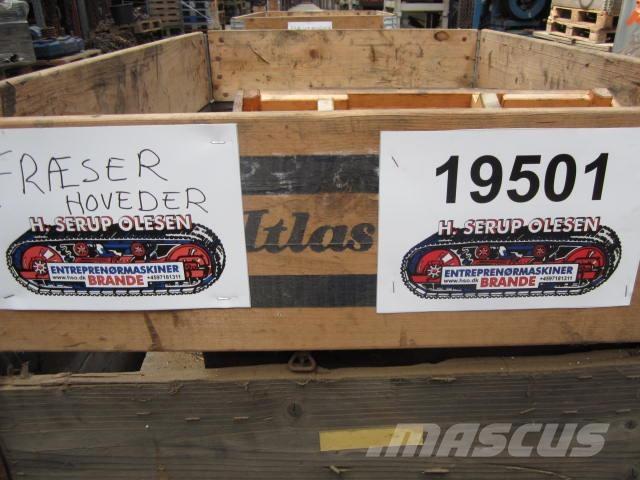  DIverse fræsehoveder Overige componenten