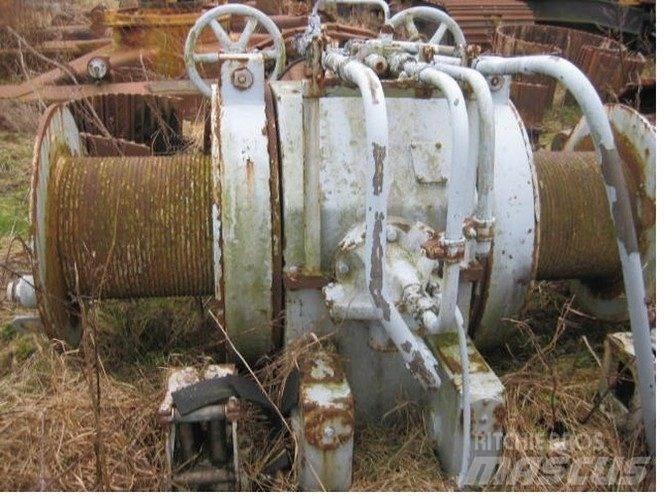  Double drum hydr. winch Takels, lieren en materiaalliften