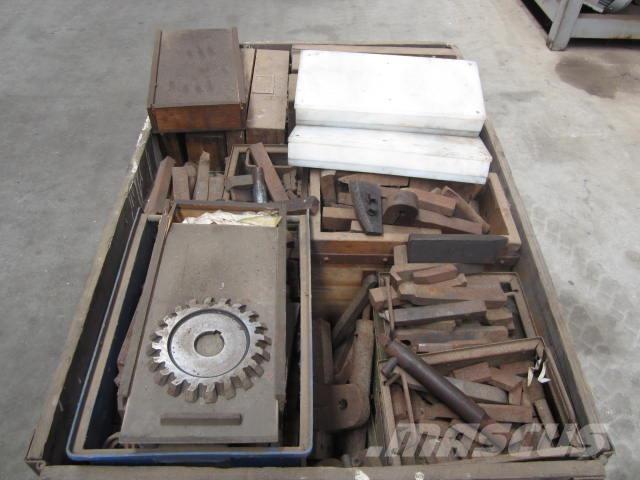  Drejestål, diverse Overige componenten