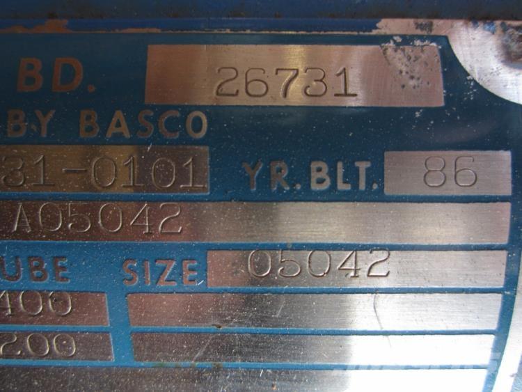  Dypkoger Basco Type 500 Overige componenten