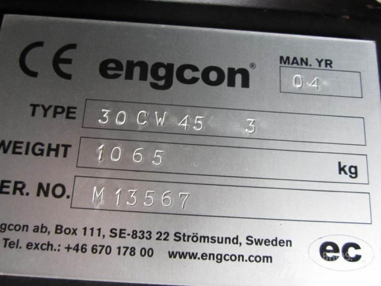 Engcon EC30 tiltrotator Snelkoppelingen