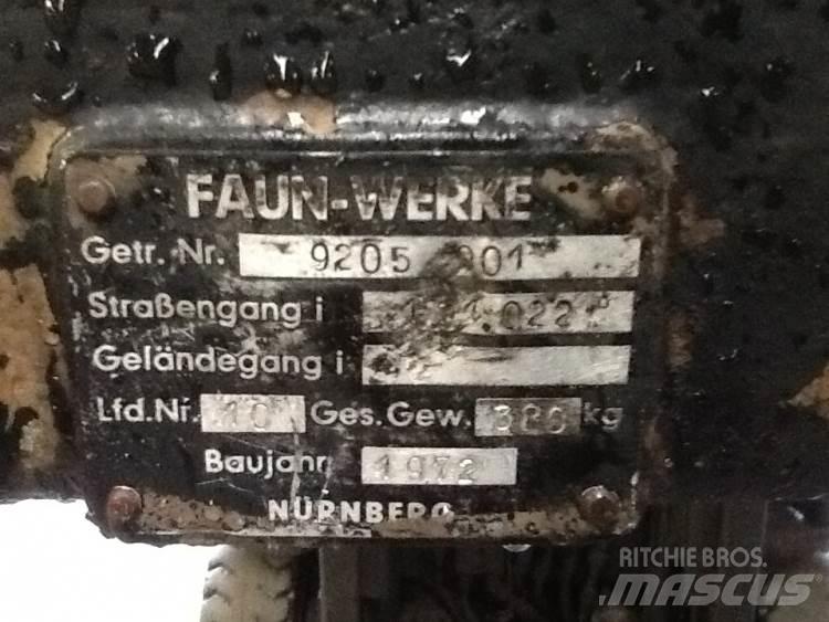 Faun gear til twin motor Versnellingsbakken