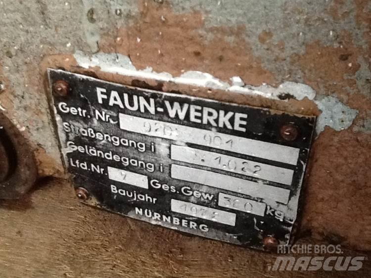 Faun gear til twin motor Versnellingsbakken