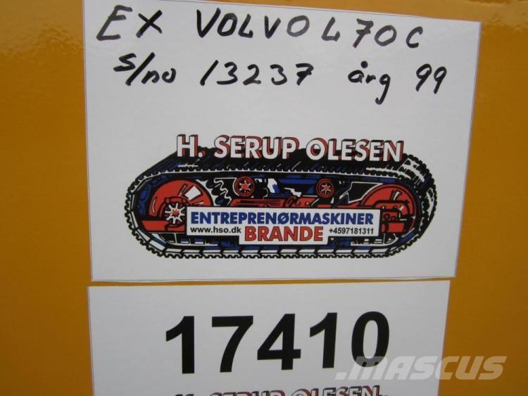  Førerhus ex. Volvo L70C Overige componenten