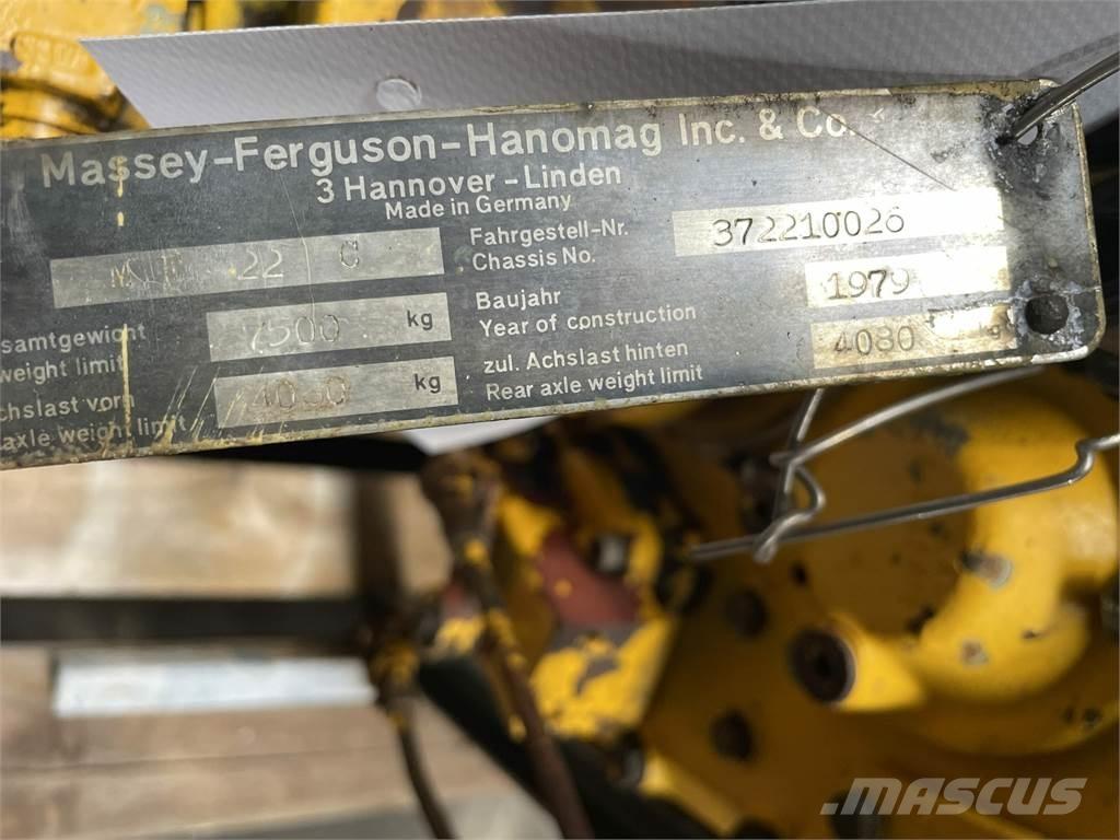 Hanomag 22C transmission Transmissie
