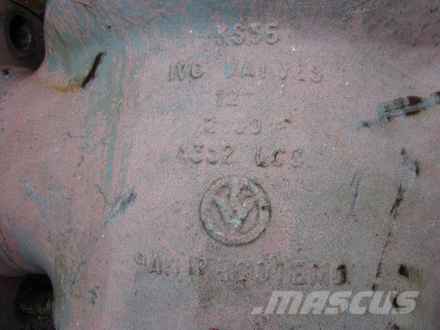  Højtryksventil ca. 3,5 ton Overige componenten