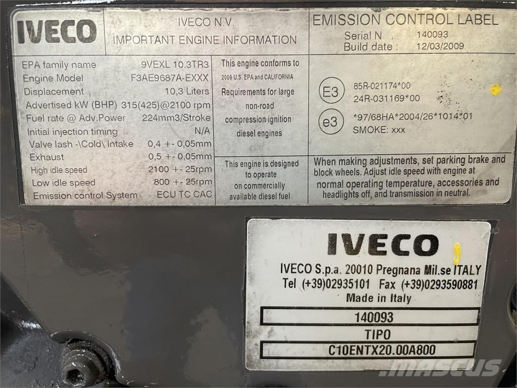 Iveco F3AE9687A motor Motoren