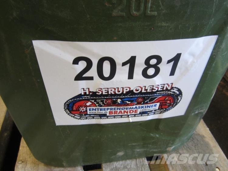  Jerrycans 20 Ltr. - 4 stk. Overige componenten