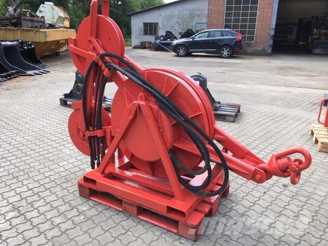  Kabelopruller, hydr. Overige componenten