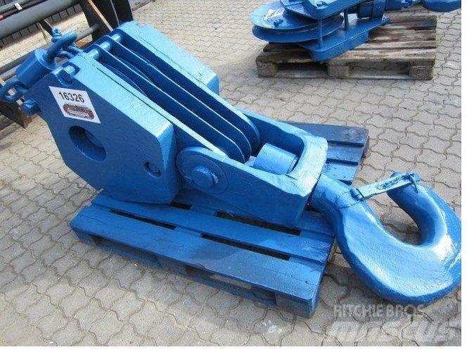  Krankrog - 3 wirehjul Kranen onderdelen en gereedschap