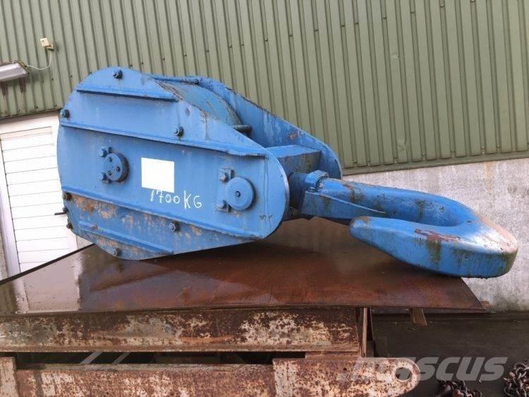  Krankrog - 3 wirehjul Kranen onderdelen en gereedschap