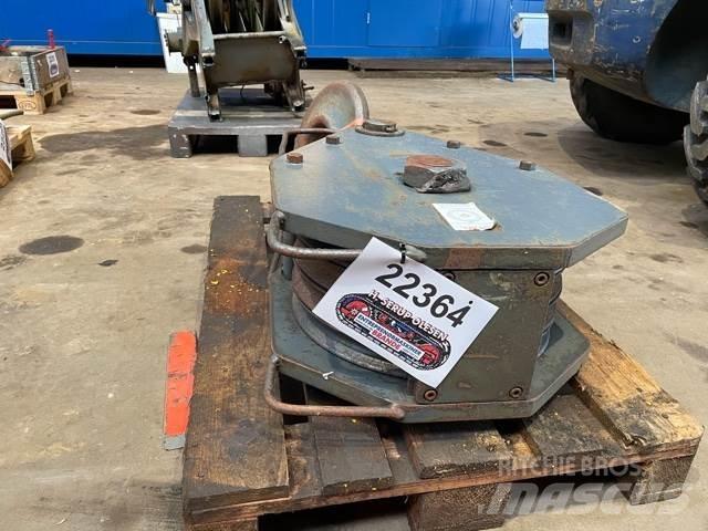  Krankrog med 3 wirehjul Kranen onderdelen en gereedschap